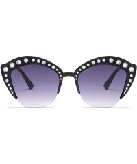 Wrap Retro Fashion Sunglasses Non-Polarized Personality Anti-UV Eyewear Casual Sunglasses - Gray - C718A7GL647 $11.44