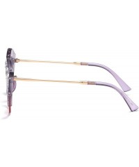 Wrap Retro Fashion Sunglasses Non-Polarized Personality Anti-UV Eyewear Casual Sunglasses - Gray - C718A7GL647 $11.44