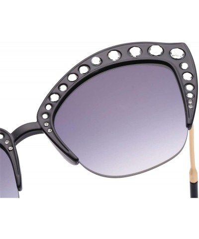 Wrap Retro Fashion Sunglasses Non-Polarized Personality Anti-UV Eyewear Casual Sunglasses - Gray - C718A7GL647 $11.44