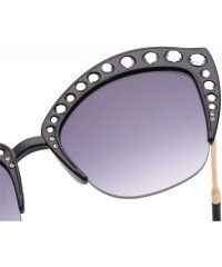 Wrap Retro Fashion Sunglasses Non-Polarized Personality Anti-UV Eyewear Casual Sunglasses - Gray - C718A7GL647 $11.44