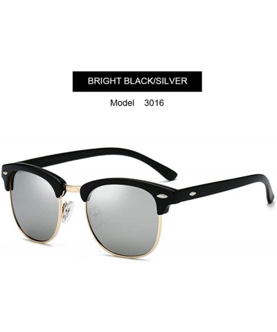 Aviator Classic Polarized Sunglasses Men Women Retro Brand Designer High 3016 C1 - 3016 C4 - CQ18Y2OUKSY $19.54