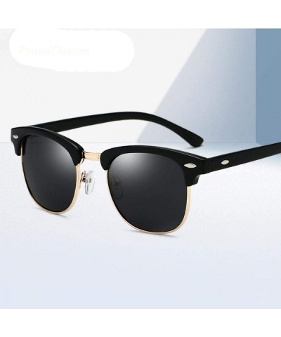 Aviator Classic Polarized Sunglasses Men Women Retro Brand Designer High 3016 C1 - 3016 C4 - CQ18Y2OUKSY $11.42