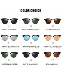 Aviator Classic Polarized Sunglasses Men Women Retro Brand Designer High 3016 C1 - 3016 C4 - CQ18Y2OUKSY $11.42