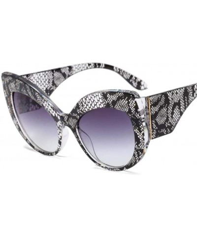 Rectangular Cat Eye Sunglasses Female - Vintage Tone Rectangular Ladies Sunglasses - 3 - C018U0EUIW9 $57.43