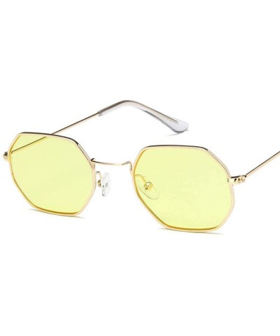 Square Small Square Sunglasses Women Men Retrol Women Sun Glasses Ladies Eyewear 11 - 1 - C918YZX3CMN $11.63