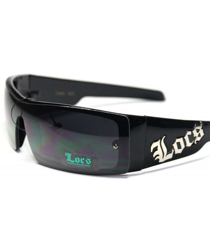 LC9-S1 Dark Lens Men's Sport Sunglasses - CW11LLC25IX