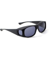 Shield Jonathan Paul L Classic Series in Satin-Black and Gray Polarized - C912CI9NTKZ $32.81