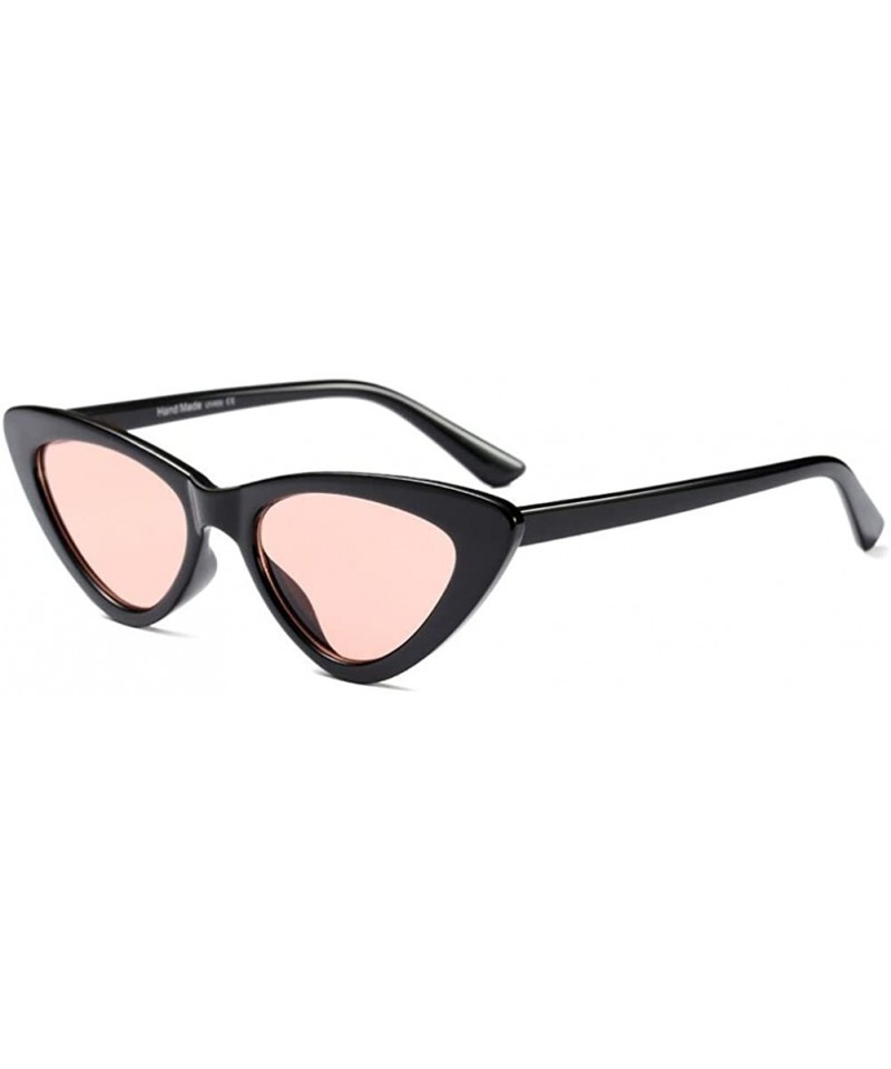 Cat Eye Fashion Mod Chic Super Cat Eye Triangle Sunglasses Women Vintage Retro Eyewear - C5 - CU189YDCZW0 $31.86