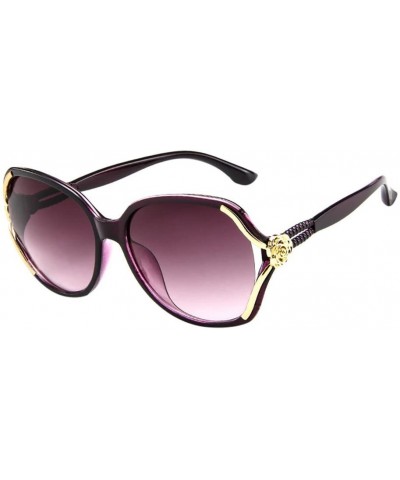 Oversized Oversized Sunglasses Polarized Protection - G - C4190HZWNK8 $8.04