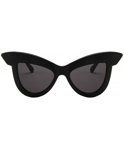 Cat Eye Sunglasses For Unisex - Women Cat Eye Glasses Retro Eyeglass Frame Eyewear - C - CN18RUZ5M73 $8.20