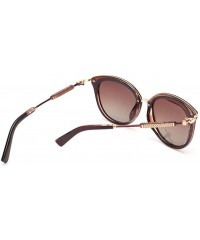 Wayfarer Aimekj sunglasses polarized sunglasses 15024 version of the collection of glasses - Brown - CN185X49I53 $58.68