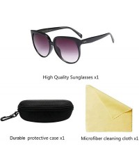 Goggle Oversized Sunglasses Vintage Shades UV400 Gradient Lens Eyewear Women Ladies - C518OSU7A7W $20.23