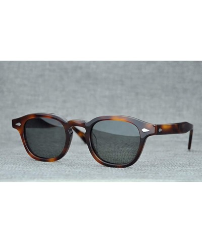 Round Captain Plastic Sunglasses Fashion Gradation - C8 - CH18ZLGSHA3 $34.01