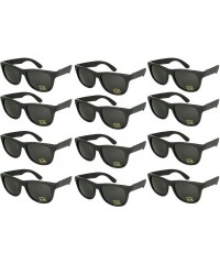 Oval 12 Pack 80's Style Neon Party Sunglasses Adult/Kid Size with CPSIA certified-Lead(Pb) Content Free - C0129IDI9WR $13.22