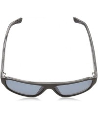 Sport Three Layer Wood HTG1019 C3 Polarized Round Sunglasses - Grey Two Tone Wood - CP11OCMX399 $38.14