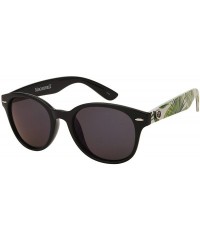 Wayfarer Margaritaville womens Margaritaville Woman to Blame Polarized Sunglasses Round Sunglasses - Black Multi - CB1827HAXA...