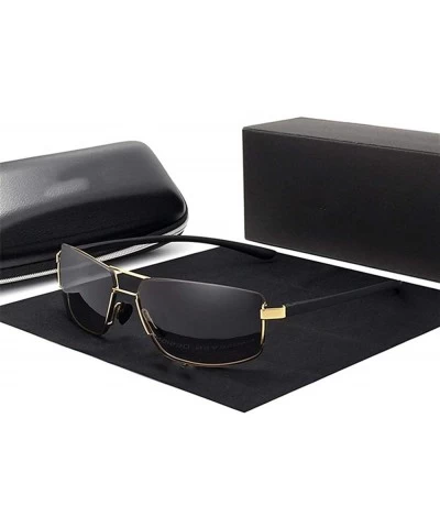 Oversized glasses man driving a square frame sunglasses glasses goggles men classical - Kim Gray - CX1982Y6O8A $49.86