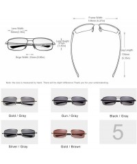 Oversized glasses man driving a square frame sunglasses glasses goggles men classical - Kim Gray - CX1982Y6O8A $23.93
