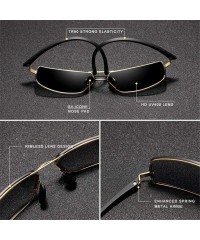 Oversized glasses man driving a square frame sunglasses glasses goggles men classical - Kim Gray - CX1982Y6O8A $23.93
