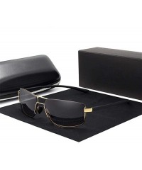 Oversized glasses man driving a square frame sunglasses glasses goggles men classical - Kim Gray - CX1982Y6O8A $23.93