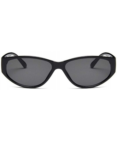 Round Sexy Cat Eye Sunglasses Women Mirror Sun Glasses Ladies Round Lens Shades For Female Eyewear UV400 - Redgray - C9198XO2...