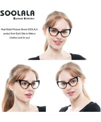 Oversized Womens Oversized Fashion Cat Eye Eyeglasses Frame Large Reading Glasses - Leopard - C612O7HOISB $13.64