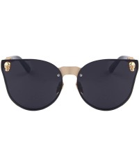 Goggle Women Gothic Eyewear - C05 Silver - C918HQ3UYMD $26.63
