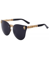 Goggle Women Gothic Eyewear - C05 Silver - C918HQ3UYMD $26.63