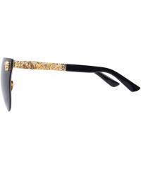Goggle Women Gothic Eyewear - C05 Silver - C918HQ3UYMD $26.63