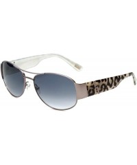 Aviator Designer Sunglasses X2320CG in Black Pearl with Grey Lenses - C7116JBIP0N $38.26