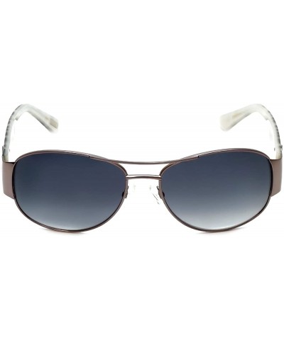 Aviator Designer Sunglasses X2320CG in Black Pearl with Grey Lenses - C7116JBIP0N $38.26
