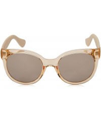 Round Women's Noronha Round Sunglasses - Gold - C4113GIK16N $29.20