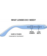 Oval Replacement Sunglass Lenses fits Oakley Crosshair S Womens 59mm Wide - CN18HEOEW4D $76.43
