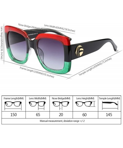 Oversized New Women Fashion Oversized Sunglasses UV400 Protection - Style 05 - CP18GWT5LER $8.18