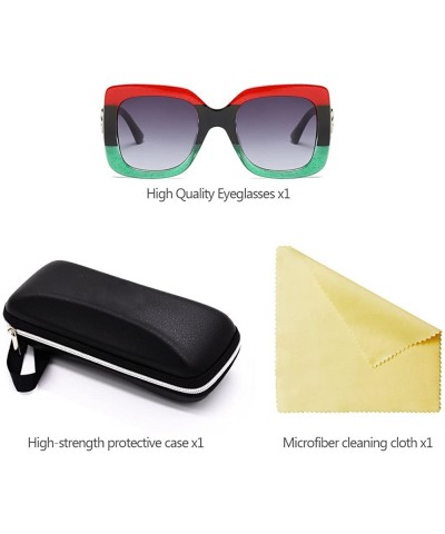 Oversized New Women Fashion Oversized Sunglasses UV400 Protection - Style 05 - CP18GWT5LER $8.18