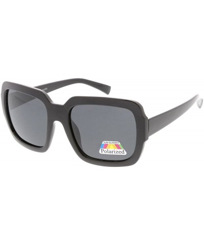 Square High Octane Collection"Tokyo 2.0" Unisex Polarized Sunglasses - CV18GY7S8IC $19.08