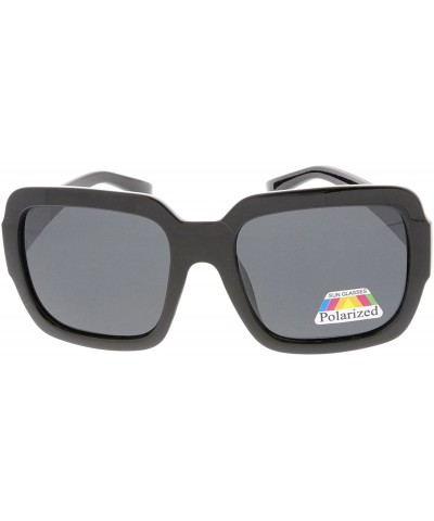 Square High Octane Collection"Tokyo 2.0" Unisex Polarized Sunglasses - CV18GY7S8IC $13.07