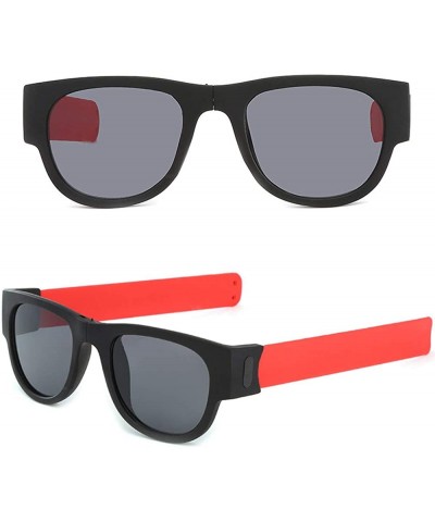 Goggle Creative Wristband Glasses-Slap Folding Sunglasses - Sunglasses Driving Goggles-Driving Action Sports - CG196SSOIKL $8.87
