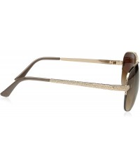 Aviator Women's R570 Aviator Sunglasses - Gold/Brown - C6129HH0OJZ $34.72