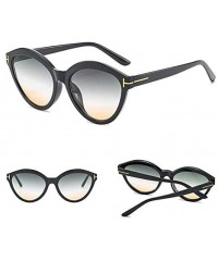 Cat Eye Cat Eye Sunglasses Women 2020 Fashion Luxury Female Sun Glasses Uv400 Sunglass Shades Womens Sunglasses - CX198W4ZK4I...