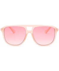 Round Polarized Gradient Sunglasses Lightweight - Pink - CW18WNHO79H $9.34