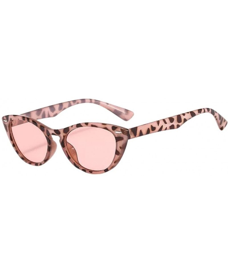 Cat Eye Polarized Cat Eye Sunglasses for Women - Retro Narrow Pointy Cateye Womens Sun Glasses - E - CQ199OSKKGQ $8.28