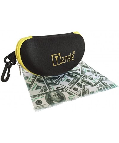 Square Lovers Sunglasses Big Sizes Frame Cool Metal Connect The Lens 55mm - Black/Black - CW11AQ7S89N $18.37