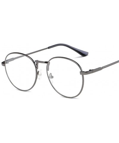 Men Glasses Frame Women Eyeglasses Frame Vintage Round Clear Lens ...