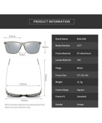 Rectangular Retro Polarized Sun- Rectangular Full-Frame Driving C5 - CX195ZZRR5O $33.93