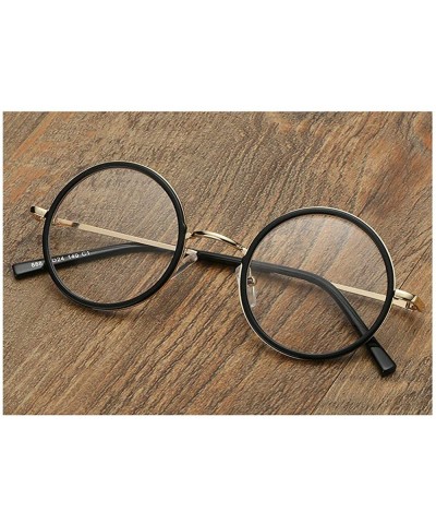 Round Myopia Photochromic Sunglasses Men Fashion New Round Frame Transition Nearsighted Optical Eyewear - CB18AOH3G47 $19.28