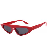 Goggle Sunglasses for Men Women Chic Glasses Goggles Vintage Glasses Retro Eyewear Sunglasses Party Favors - Red - CW18QOAZ0U...