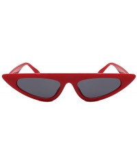 Goggle Sunglasses for Men Women Chic Glasses Goggles Vintage Glasses Retro Eyewear Sunglasses Party Favors - Red - CW18QOAZ0U...