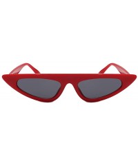 Goggle Sunglasses for Men Women Chic Glasses Goggles Vintage Glasses Retro Eyewear Sunglasses Party Favors - Red - CW18QOAZ0U...