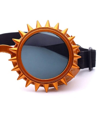 Goggle Festival Kaleidoscope Glasses Steampunk Goggles Halloween Cosplay Goggles - Silver - CO18T790GIA $18.04